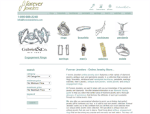 Tablet Screenshot of foreverjewelers.com